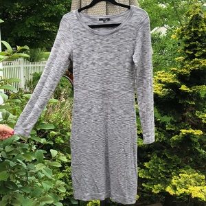 Tart Grey Long Sleeve Maxi Dress